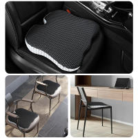 Cojín De Asiento De Coche De Memoria De Algodón Con Estructura De Cítralo Para Mayor Comodidad Y Ventilación 3D Malla Gruesa - details 2