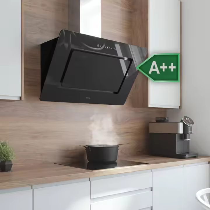 Cecotec Campana decorativa Bolero Flux DT 908002 Glass Black A++ - 1
