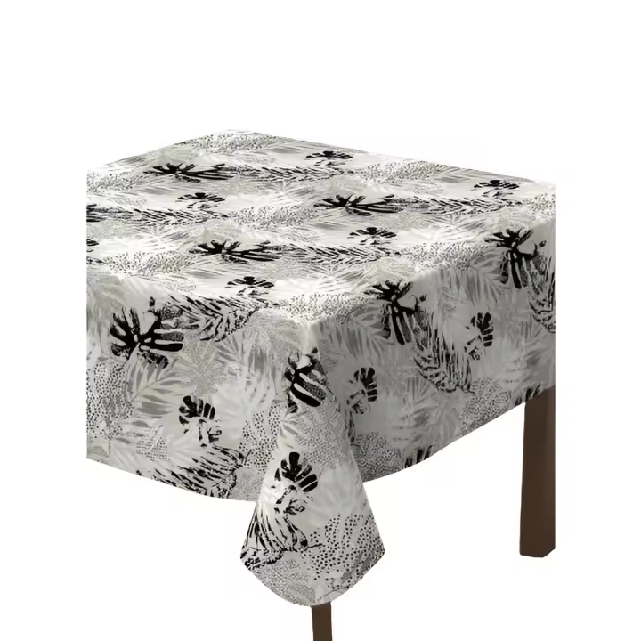 Mantel Hulehule Tex Tela Resinada Antimanchas Impermeable - SELVA NEGRO - 1