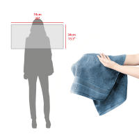 Toalla De Mano De Bambú Y Algodón Suave Y Absorbente Natural Y Sostenible Hipóalergénica De Lujo Para Baño Técnica Tejida Originales En China - details 2