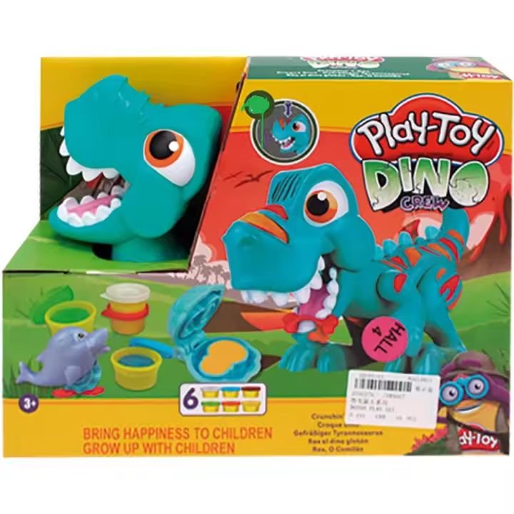 JUEGO PLASTILINA DINOSAURIO - 1