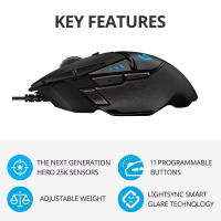 Logitech G502 HERO Ratón De Juego Profesional 16000DPI Programación De Ratón Ajustable Sincronización De Luz Para Jugador De Ratón - details 1