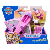 SPIN MASTER - PATRULLA CANINA - PACK FIGURA SKYE AIR RESCUE Y AVIÓN JET CON GANCHO - Patrulla Canina Juguetes - Regalo Niño 3 años + - 6071215 - Juguetes Niños 3 años + - details 1