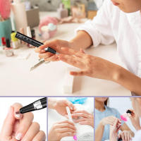 Máquina De Uñas Eléctrica Portátil 35000RPM Sin Cable Conjunto De Fresas Para Manicura Herramientas De Remoción De Esmalte De Gel - details 5