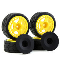 Rim De Rueda De Carreras RC 1/10 Para TAMIYA TT02 XV01 HSP HPI KYOSHO WLtoys Con Neumático De Goma 26mm Material Plástico - details 3