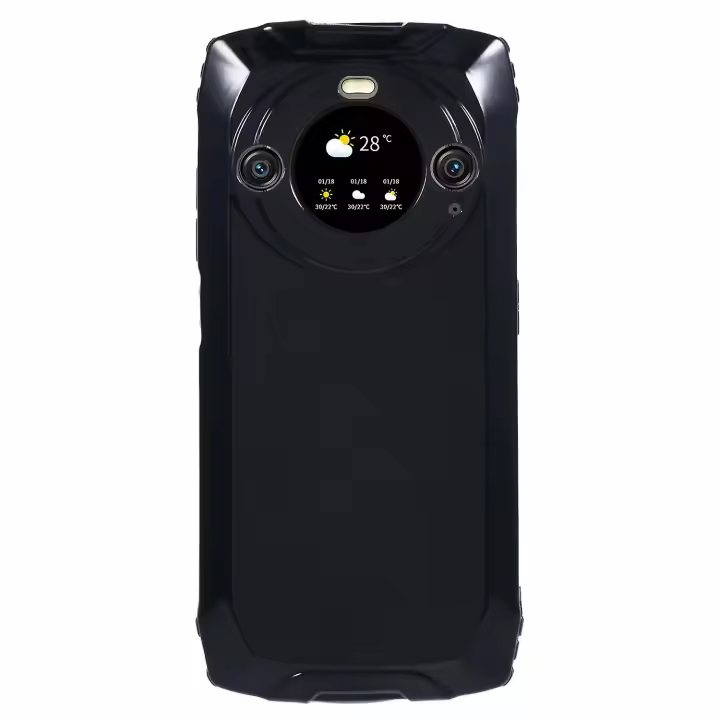 Compatible con Blackview BV9300 Pro Funda Soft TPU Delgada Cubierta Phone Protectora-Negro - 1