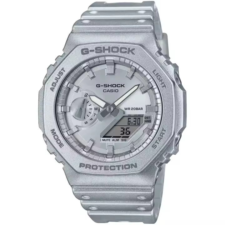 Reloj de pulsera CASIO G-Shock - GA-2100FF-8AER correa color: Gris plata Dial Gris plata Hombre - 1