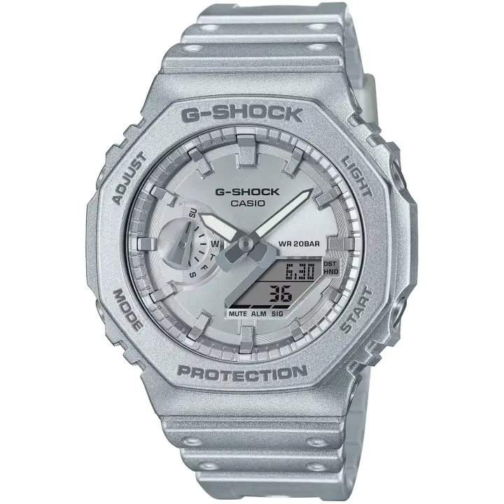 Reloj de pulsera CASIO G-Shock - GA-2100FF-8AER correa color: Gris plata Dial Gris plata Hombre - 1