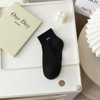 Calcetines Cortos Para Mujer Con Impresión De Letras 5/10 Pares Cómodos Y Transpirables Para Primavera Y Verano Calcetines Deportivos De Algodón Y Poliéster - details 17