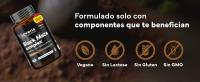 Maca Negra complex con L-Arginina, zinc y vitaminas B6, B12, C. Sevens Nutrition. Favorece tu equilibrio hormonal. Aumenta tu energía, concentración y vitalidad. - details 2