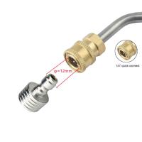 Pistola De Agua Para Jardín Con Rojellador Alta Presión Adaptador De Boquilla Herramienta De Baño En Estilo Ducha Acero Inoxidable - details 3