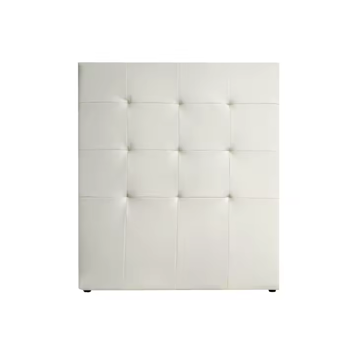 Cabecero matrimonio de 145cm. de ancho tapizado en PU y disponible en tres elegantes colores: beig, blanco y gris. Para camas de 135cm. - 1