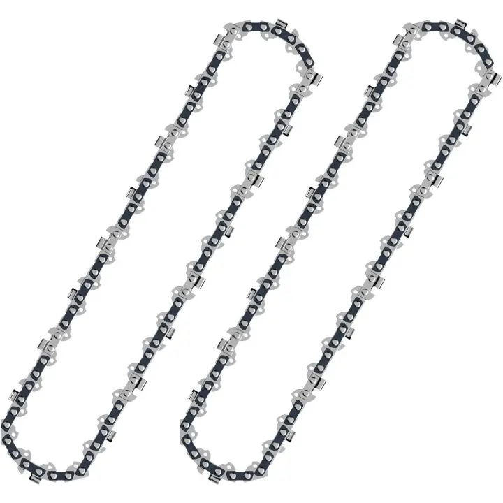 Paquete de 2 mini cadenas de motosierra de 8 pulgadas para motokierra Eléctrica portátil de 8 pulgadas - 1