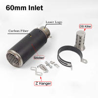 Escape De Motocicleta Modificado Muffler Pipe Para MT07 R1 ER6N CBR250R Nmax Tmax530 Msx125 Scooter Pit Bike Dirt Motocross Universal - details 12