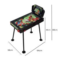 Devessport - Pinball Space Flipper con Patas Fijas 64 x 38 x 88 cm  Luces y Sonidos - details 1