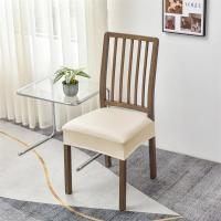 Cubiertas De Silla De Comedor En Cuero PU Impermeable Modernas Y Duraderas Antipolvo Para Hogar Y Hotel Cubierta De Cojín Elástica - details 19