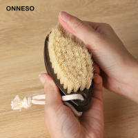 Cepillo De Cuerpo Seco Para El Belleza De Cuidado Personal Exfoliante Con Mango De Madera Y Pelo De Cerdas Suaves Para El Uso Doméstico - details 3