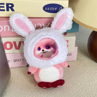Muñeca De Peluche 15cm Accesorios Para Muñecas Kawaii Hello Kitty Cubierta De Cabeza Fluffy Decoración Para Concierto De Idolos Kpop Y Linterna - details 1
