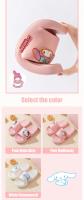 Sanrio Kawaii Zapatillas De Verano Para Niños Anime Kuromi Cinnamoroll Antideslizantes Para Interior Regalo Para Niñas Zapatos Planos De EVA Cómodos Para Todas Las Estaciones - details 2