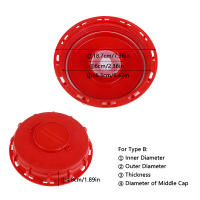 Tapa De Botella IBC Roja Para Almacenamiento De Líquidos Adaptador De Cubierta De Plástico Para Tanque IBC Conexión De Jardín - details 1