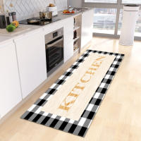 Alfombra Antideslizante Para Cocina Y Sala De Estar Alfombrilla Decorativa Para Puerta De Balcón Y Dormitorio Material Poliéster Moderno Y Práctico - details 7