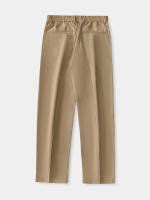 Nuevos Pantalones Casuales Para Hombre Verano 2023 Poliéster Transpirable Moda Coreana Cintura Semi-Ancha Pierna Recta Suelta - details 17