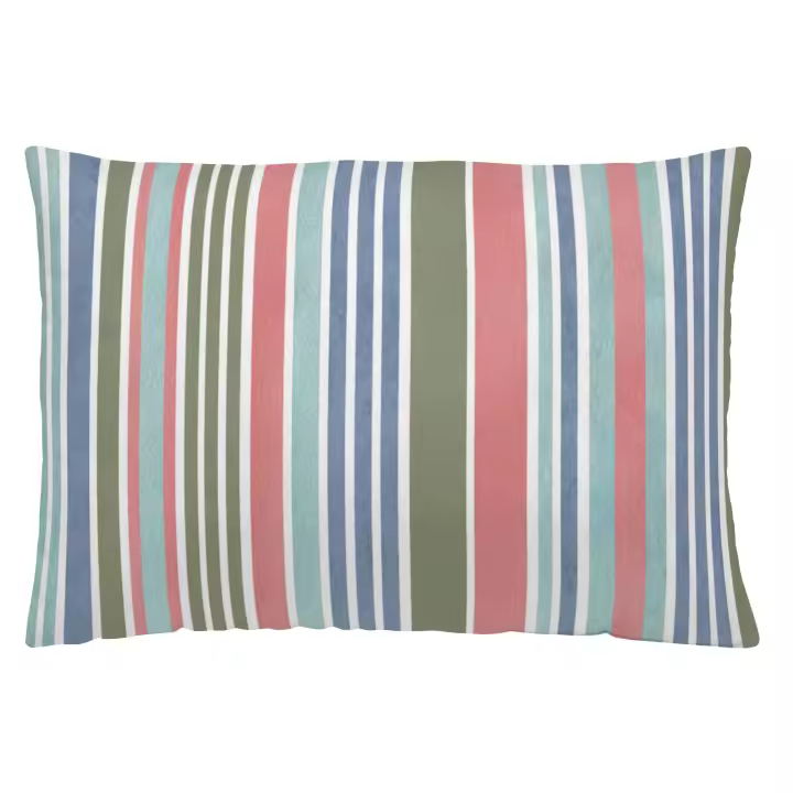 NATURALS - Funda Cojín Vacío Estampada - 100% Algodón Extra Suave - 50X30 cm - Fabricado en España - Modelos Florales - 1