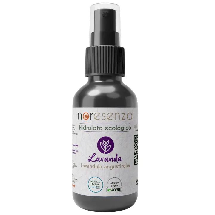 NORESENZA Tónico facial  BIO de Lavanda . Hidrolato de lavanda ecológico   VEGANO Y ORGÁNICO - 1