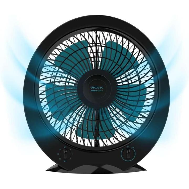 Cecotec Ventilador de Suelo Cuadrado Box Fan EnergySilence 4500 Power Box Black. 45W, Diámetro 12 Pulgadas, 5 Aspas, 3… — oferta en Miravia