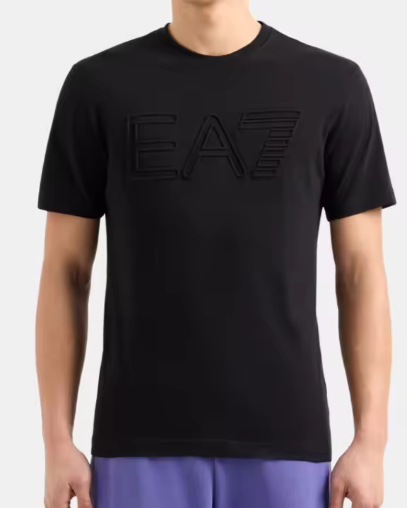 EA7 7M000149 AF14772 Camisetas Manga corta Hombre Negro - 1