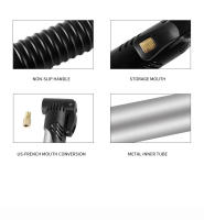 Inflador De Bicicleta Portátil Para Montaña Y Carretera Mini Inflador Para Baloncesto Y Fútbol Equipamiento Inflable Accesorios - details 4
