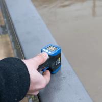 PCE Instruments Espesímetro de capas de manejo cómodo con una sola mano / Indicación de valores MIN/MAX y MEAN / Indicación del estado de batería /  Diferentes unidades / Desconexión automática / Diseño pequeño y compacto / Para medir PCE-CT 25FN - details 1