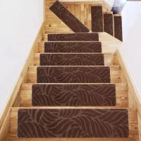 Alfombra Antideslizante Para Escaleras 1 Pieza Absorciónde Agua Autoadhesiva Silenciosa Y Segura Para Piso Adultos Uso Doméstico Y Exterior Tejido De Poliéster M Machine Hecho - details 18