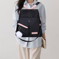 Mochila informal de de de tela Oxford, bolso bolso escolar viaje antirrobo, hombro bidireccional mul - details 20