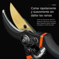 Tijeras De Poda De Árbol De Frutas Pico De Águila Dorado De 10 Pulgadas Para Ramas Rugosas Eficientes En Energía Jardinería De Flores Para Uso Doméstico - details 1