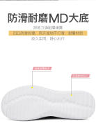 Zapatillas De Correr Para Hombre Y Mujer 2023 Comodidad Durabilidad Blanco Suela Plana Canvas Talla 35-44 Zapatillas Clásicas Sin Cordones Mesh EVA - details 9
