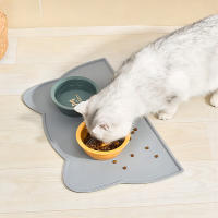 Tazón De Alimentos Para Mascotas De Silicona No Adherente Impermeable Para Perros Y Gatos Almohadilla De Alimentación Para Pupusas Bandeja Para Alimentación De Mascotas - details 5