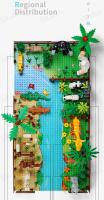 Juguetes De Bloques Compatibles MOC Zoo Animales Para Niños Regalo Montessori Set De Bloques Clásicos Ciudad Amigos Animales Salvajes Bloques De Construcción Para Niñas Y Niños - details 3