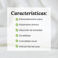 JIMENÉZ HOME: Juego de Sábanas Invierno Polar Térmica Pirineo Extra Suave - Cama 135cm - details 6