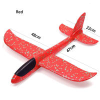 Avión De Tiro De Mano Grande De 48CM En Espuma Resistente Al Desgaste Modelo EPP Juguete De Exterior Para Niños Y Niñas - details 4