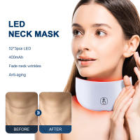 Máscara De Elevación Del Cuello Dispositivo De Belleza Del Cuello Rejuvenecimiento De La Piel Tensión Anti-Edad Blanqueamiento Tone USB CABLE Fuente De Alimentación Electrónica Plástico - details 1