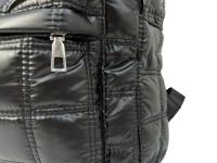 Mochila informal para mujer.MEJORADA.Material de plumón,Impermeable,Color sólido metalizado brillante con gran capaciada - details 7