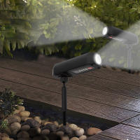 Spotlight Solar LED Exterior Ajustable Luz De Paisaje Solar Impermeable Con Auto Encendido/Apagado 2-en-1 Luz De Pared Para Jardín Patio Carretera Césped - details 7