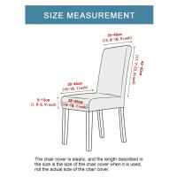 Cubierta De Silla De Cuero Sintético Impermeable Y Resistente Al Aceite Elástica En 15 Colores Variados Para Hotel Y Banquete - details 0