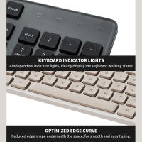 Teclado Y Ratón Inalámbricos Xiaomi 2024 Para Oficina 2.4GHz Portátiles Minimalistas Negros Con 104 Teclas USB Para Computadora - details 9