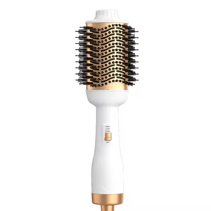 Secador de pelo de Iones negativos anti-frizz secador de Cabeza de Aire Caliente 4 en 1 Para Alisar, Razar, secar, Salón de Belleza - 1