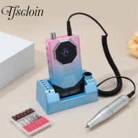 Kit De Máquina De Uñas Profesional Recargable Portátil Con Soporte Para Manicura Y Uñas De Acrílico Velocidad Máxima De 45000RPM - details 7