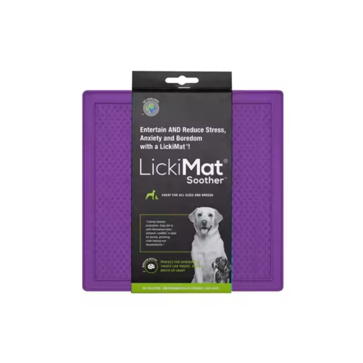 LickiMat Soother Alfombrilla De Lamer para Perros y Gatos - 1