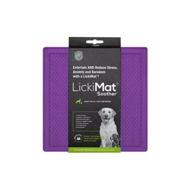 LickiMat Soother Alfombrilla De Lamer para Perros y Gatos - 1