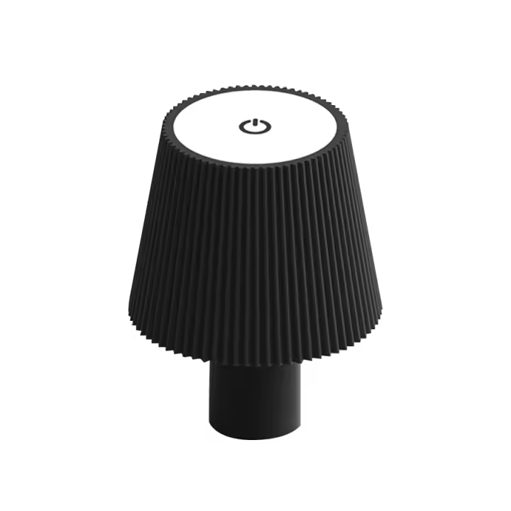 Lámpara De Mesa Recargable Sin Cable USB Con Sensor Táctil 3 Colores Ajustables LED Para Dormitorio Hotel Sala De Estar - 1